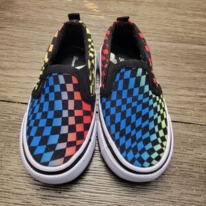 Tommy Bahama Kids Multicolor Checkered Sneakers